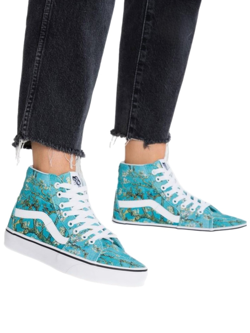 VANS + Van Gogh Museum Collab Sk-8 Hi Almond Blossom Lmtd Edition 7.5